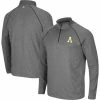 Men's Colosseum Heathered Charcoal Appalachian State Mountaineers Robert Raglan Quarter-Zip Jacket 2 Men's Colosseum Heathered Charcoal Appalachian State Mountaineers Robert Raglan Quarter-Zip Jacket -Nike Sales Store DSCO1137451946 4135