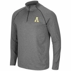 Men's Colosseum Heathered Charcoal Appalachian State Mountaineers Robert Raglan Quarter-Zip Jacket 8 Men's Colosseum Heathered Charcoal Appalachian State Mountaineers Robert Raglan Quarter-Zip Jacket -Nike Sales Store DSCO1137451946 4135 ALT2