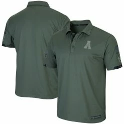 Colosseum Men's Olive Appalachian State Mountaineers OHT Military Appreciation Echo Polo