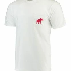 Tuskwear Men's White Alabama Crimson Tide Tuskwear Comfort Colors Crest T-Shirt -Nike Sales Store DSCO1137454762 3550 ALT2
