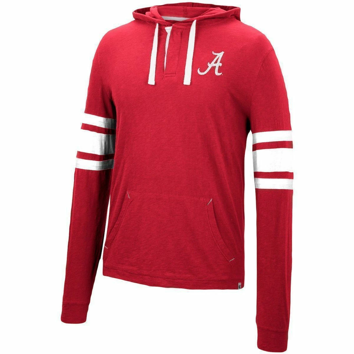 Colosseum Men's Crimson Alabama Crimson Tide Lebowski Hoodie Long Sleeve T-Shirt 5 Colosseum Men's Crimson Alabama Crimson Tide Lebowski Hoodie Long Sleeve T-Shirt - Image 3