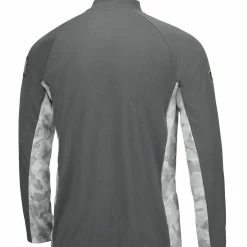 Colosseum Men's Gray/Camo Alabama Crimson Tide OHT Military Appreciation Swoop Quarter-Zip Jacket -Nike Sales Store DSCO1137456511 1927 ALT3