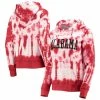 Pressbox Women's Crimson Alabama Crimson Tide Campus Tie-Dye Pullover Hoodie -Nike Sales Store DSCO1137485397 2840