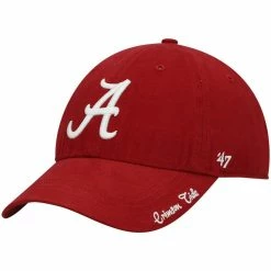 '47 Women's Crimson Alabama Crimson Tide Miata Clean Up Logo Adjustable Hat