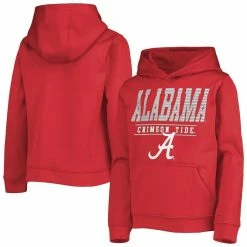 Outerstuff Youth Crimson Alabama Crimson Tide Fast Pullover Hoodie