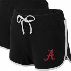Boxercraft Women's Black Alabama Crimson Tide Relay French Terry Shorts