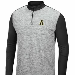 Colosseum Men's Heathered Gray/Black Appalachian State Mountaineers Prospect Quarter-Zip Jacket 8 Colosseum Men's Heathered Gray/Black Appalachian State Mountaineers Prospect Quarter-Zip Jacket -Nike Sales Store DSCO1138725774 CKZW ALT2