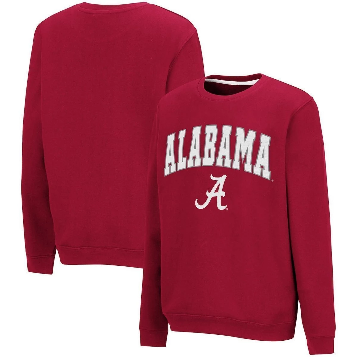 Colosseum Youth Crimson Alabama Crimson Tide Campus Pullover Sweatshirt 3 Colosseum Youth Crimson Alabama Crimson Tide Campus Pullover Sweatshirt