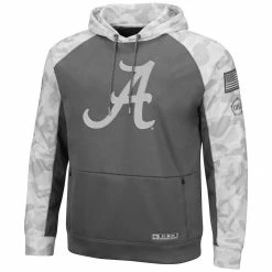 Colosseum Men's Gray/Arctic Camo Alabama Crimson Tide OHT Military Appreciation Tonal Raglan Pullover Hoodie 8 Colosseum Men's Gray/Arctic Camo Alabama Crimson Tide OHT Military Appreciation Tonal Raglan Pullover Hoodie -Nike Sales Store DSCO1140226114 1927 ALT2