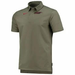Nike Men's Olive Alabama Crimson Tide UV Collegiate Performance Polo -Nike Sales Store DSCO1140226413 2068 ALT2