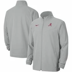 Men's Nike Gray Alabama Crimson Tide 2021 Sideline Full-Zip Jacket 7 Men's Nike Gray Alabama Crimson Tide 2021 Sideline Full-Zip Jacket -Nike Sales Store DSCO1140227617 1927 ALT1