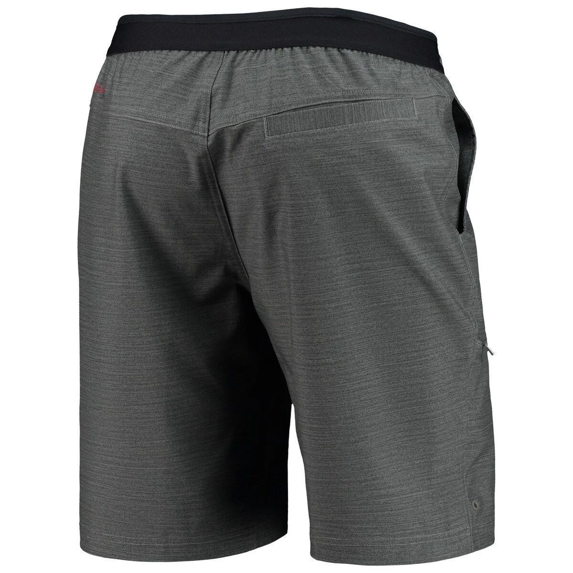 Men's Columbia Heathered Gray Alabama Crimson Tide Twisted Creek Omni-Shield Shorts 6 Men's Columbia Heathered Gray Alabama Crimson Tide Twisted Creek Omni-Shield Shorts - Image 4