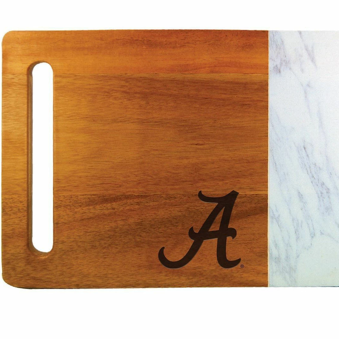 The Memory Company Alabama Crimson Tide Cutting & Serving Board With Faux Marble 3 The Memory Company Alabama Crimson Tide Cutting & Serving Board With Faux Marble