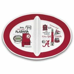Magnolia Lane Alabama Crimson Tide Two-Section Melamine Platter 5 Magnolia Lane Alabama Crimson Tide Two-Section Melamine Platter -Nike Sales Store DSCO1140411606 0000 ALT1