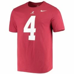 Men's Nike Jerry Jeudy Crimson Alabama Crimson Tide Name & Number Alumni T-Shirt 8 Men's Nike Jerry Jeudy Crimson Alabama Crimson Tide Name & Number Alumni T-Shirt -Nike Sales Store DSCO1140609659 2840 ALT2