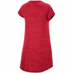 Women's Colosseum Heathered Crimson Alabama Crimson Tide Diary V-Neck T-Shirt Dress 9 Women's Colosseum Heathered Crimson Alabama Crimson Tide Diary V-Neck T-Shirt Dress -Nike Sales Store DSCO1140779199 2840 ALT3