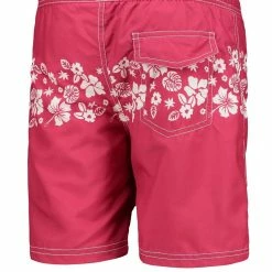 Wes & Willy Youth Crimson Alabama Crimson Tide Inset Floral Swim Trunk -Nike Sales Store DSCO1140884427 2840 ALT3