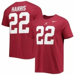 Nike Men's Najee Harris Crimson Alabama Crimson Tide Alumni Name & Number Team T-Shirt