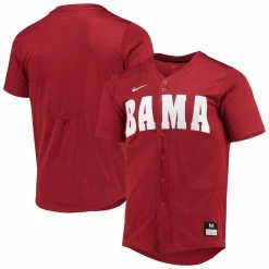 Nike Men's Crimson Alabama Crimson Tide Replica Baseball Jersey -Nike Sales Store DSCO1142288713 2840 ALT1
