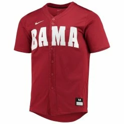 Nike Men's Crimson Alabama Crimson Tide Replica Baseball Jersey -Nike Sales Store DSCO1142288713 2840 ALT2