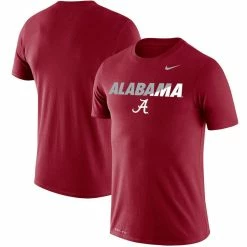 Men's Nike Crimson Alabama Crimson Tide Big & Tall Legend Big Logo Performance T-Shirt