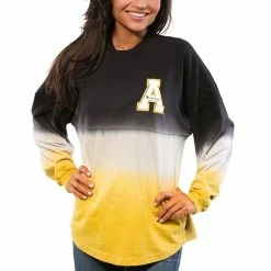 Spirit Jersey Women's Black Appalachian State Mountaineers Ombre Long Sleeve Dip-Dyed 8 Spirit Jersey Women's Black Appalachian State Mountaineers Ombre Long Sleeve Dip-Dyed -Nike Sales Store DSCO1142447001 1007 ALT2