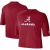 Nike Women's Crimson Alabama Crimson Tide Crop Performance T-Shirt