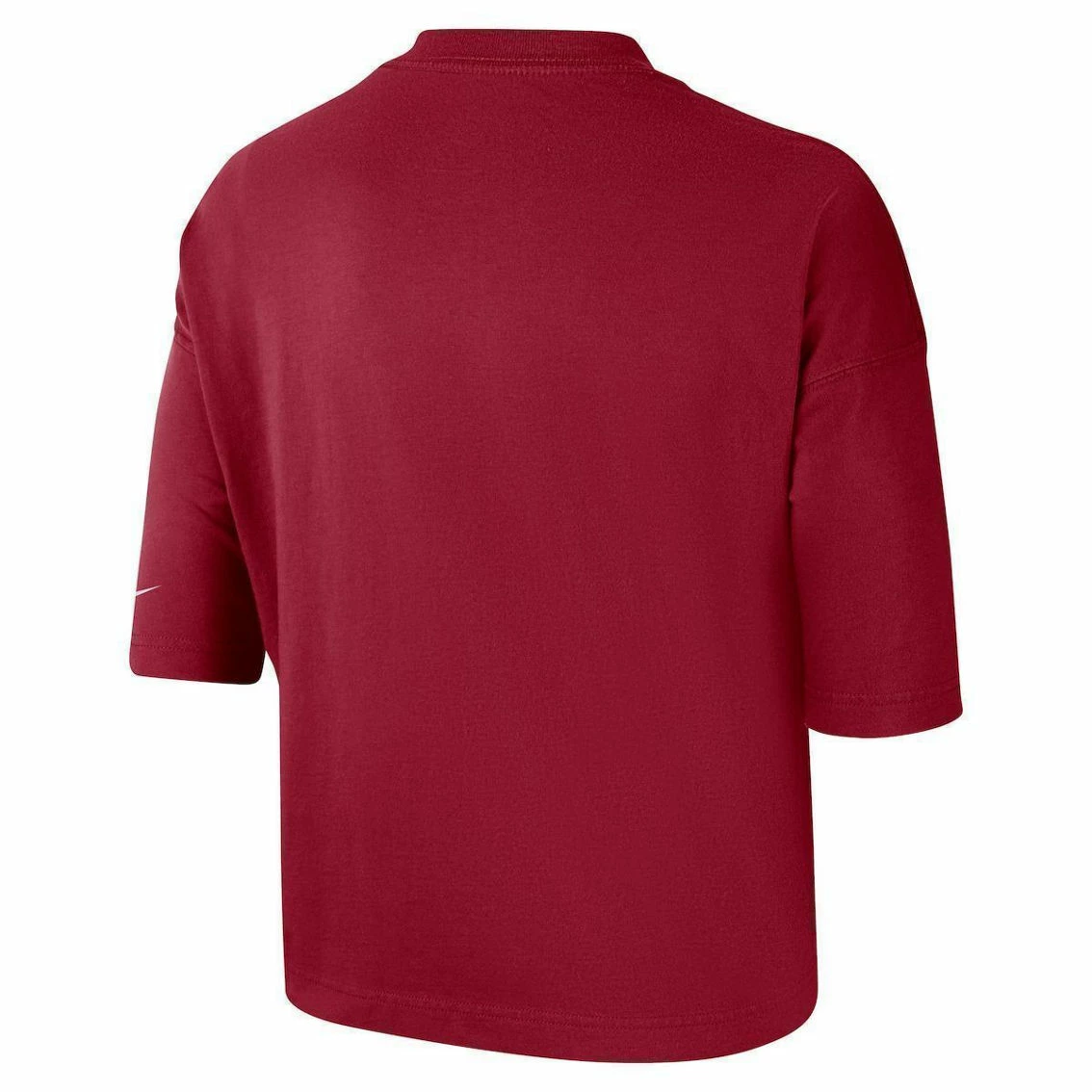 Nike Women's Crimson Alabama Crimson Tide Crop Performance T-Shirt 6 Nike Women's Crimson Alabama Crimson Tide Crop Performance T-Shirt - Image 4