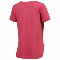 Colosseum Women's Heathered Crimson Alabama Crimson Tide PoWered By Title IX T-Shirt -Nike Sales Store DSCO1142688794 2840 ALT3