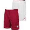 Colosseum Men's White/Crimson Alabama Crimson Tide Wiggum Reversible Shorts -Nike Sales Store DSCO1145353263 3550