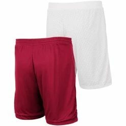Colosseum Men's White/Crimson Alabama Crimson Tide Wiggum Reversible Shorts -Nike Sales Store DSCO1145353263 3550 ALT2
