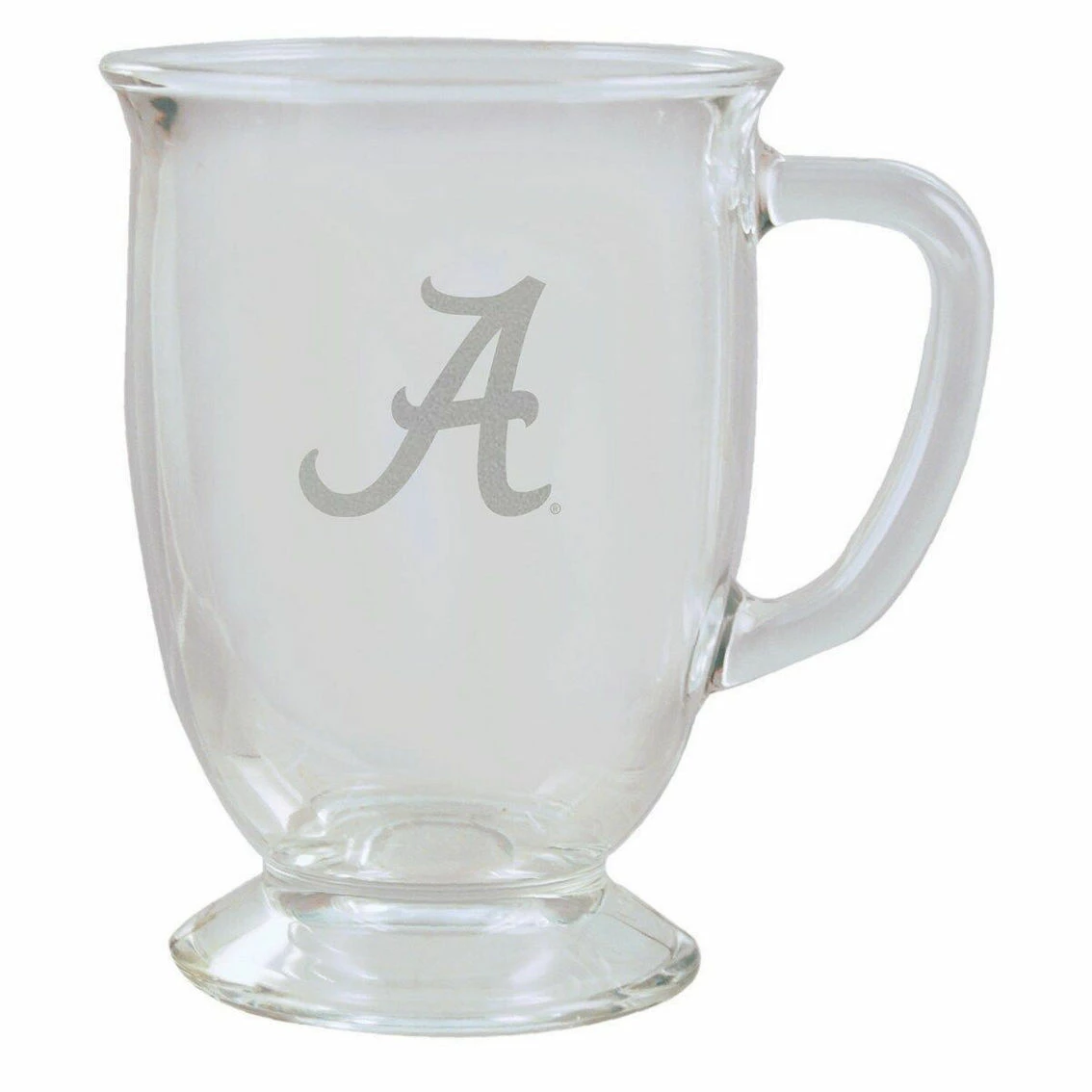 The Memory Company Alabama Crimson Tide 16oz. Etched Cafe Mug 3 The Memory Company Alabama Crimson Tide 16oz. Etched Cafe Mug
