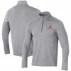 Champion Men's Heathered Gray Alabama Crimson Tide Field Day Team Quarter-Zip Jacket -Nike Sales Store DSCO1145427244 1927