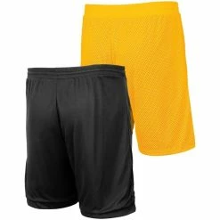 Men's Colosseum Gold/Black Appalachian State Mountaineers Wiggum Reversible Shorts -Nike Sales Store DSCO1145696339 1853 ALT2