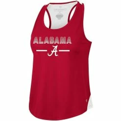 Colosseum Women's Crimson Alabama Crimson Tide Sachs 2-Hit Scoop Neck Racerback Tank Top -Nike Sales Store DSCO1146346407 2840 ALT2