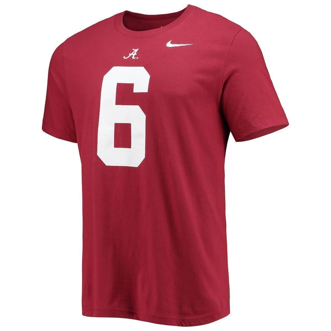 Nike Men's DeVonta Smith Crimson Alabama Crimson Tide Alumni Name & Number Team T-Shirt 5 Nike Men's DeVonta Smith Crimson Alabama Crimson Tide Alumni Name & Number Team T-Shirt - Image 3