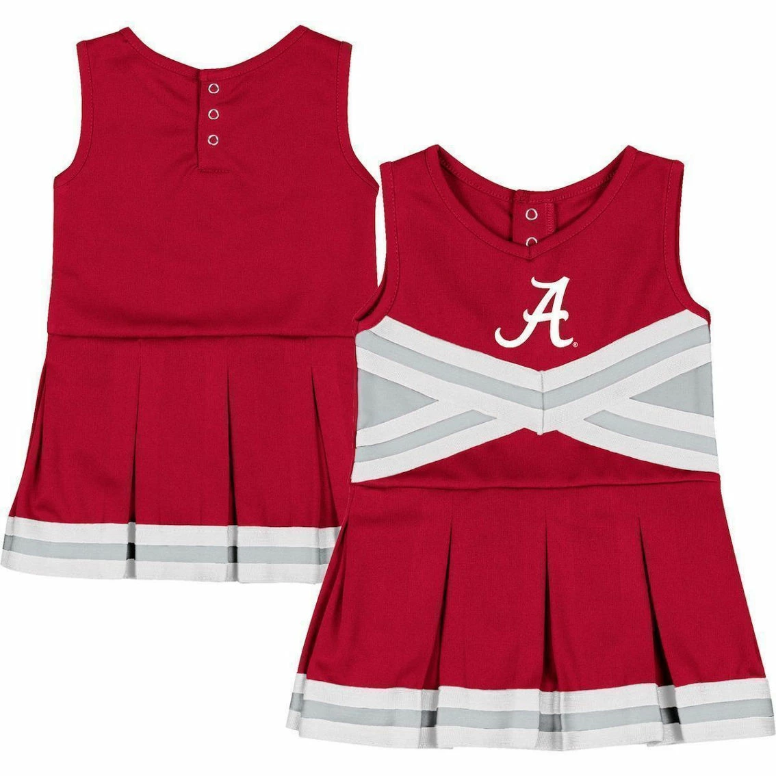 Colosseum Girls Infant Crimson Alabama Crimson Tide Carousel Cheerleader Set 3 Colosseum Girls Infant Crimson Alabama Crimson Tide Carousel Cheerleader Set