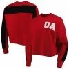 Gameday Couture Women's Crimson Alabama Crimson Tide Back To Reality Colorblock Pullover Sweatshirt -Nike Sales Store DSCO1147089337 2840