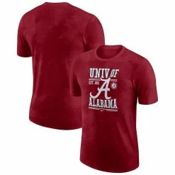 Nike Men's Crimson Alabama Crimson Tide Team Stack T-Shirt -Nike Sales Store DSCO1147246035 2840 ALT1