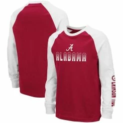 Colosseum Youth Crimson Alabama Crimson Tide Beanie Raglan Long Sleeve T-Shirt -Nike Sales Store DSCO1147306640 2840 ALT1