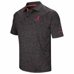 Colosseum Men's Black Alabama Crimson Tide Big & Tall Down Swing Polo 8 Colosseum Men's Black Alabama Crimson Tide Big & Tall Down Swing Polo -Nike Sales Store DSCO1147400205 1007 ALT2