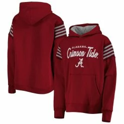 Outerstuff Youth Crimson Alabama Crimson Tide The Champ Is Here Pullover Hoodie
