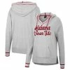Colosseum Women's Heathered Gray Alabama Crimson Tide Andy V-Neck Pullover Hoodie 1 Colosseum Women's Heathered Gray Alabama Crimson Tide Andy V-Neck Pullover Hoodie -Nike Sales Store DSCO1148301156 1927