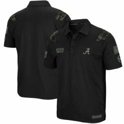 Colosseum Men's Black Alabama Crimson Tide OHT Military Appreciation Sierra Polo -Nike Sales Store DSCO1148301427 1007 ALT1