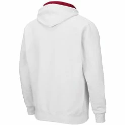 Colosseum Men's White Alabama Crimson Tide Arch & Logo 3.0 Full-Zip Hoodie -Nike Sales Store DSCO1148302767 3550 ALT3
