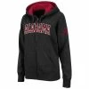 Colosseum Women's Stadium Athletic Black Alabama Crimson Tide Arched Name Full-Zip Hoodie -Nike Sales Store DSCO1148303095 1007