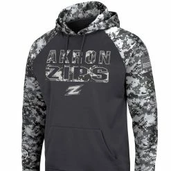 Men's Colosseum Charcoal Akron Zips OHT Military Appreciation Digital Camo Pullover Hoodie 7 Men's Colosseum Charcoal Akron Zips OHT Military Appreciation Digital Camo Pullover Hoodie -Nike Sales Store DSCO1148303353 1904 ALT2