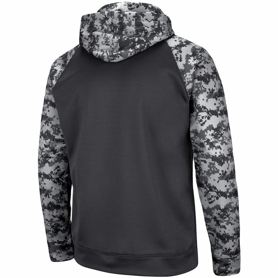 Men's Colosseum Charcoal Akron Zips OHT Military Appreciation Digital Camo Pullover Hoodie 5 Men's Colosseum Charcoal Akron Zips OHT Military Appreciation Digital Camo Pullover Hoodie - Image 4