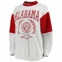 Gameday Couture Women's White Alabama Crimson Tide It's A Vibe Dolman Pullover Sweatshirt 8 Gameday Couture Women's White Alabama Crimson Tide It's A Vibe Dolman Pullover Sweatshirt -Nike Sales Store DSCO1148305061 3550 ALT2