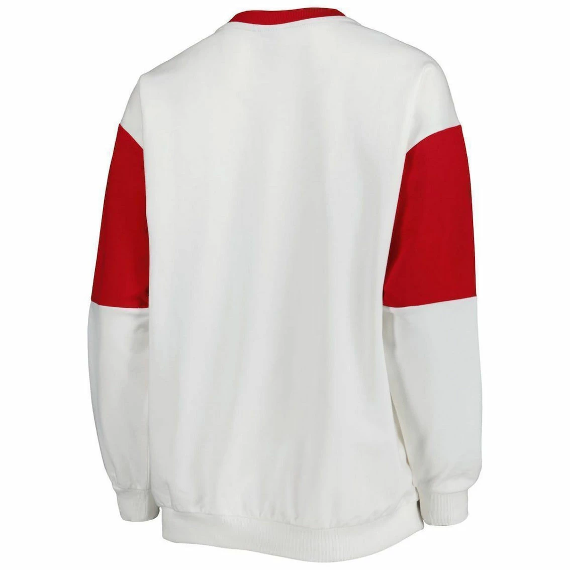 Gameday Couture Women's White Alabama Crimson Tide It's A Vibe Dolman Pullover Sweatshirt 6 Gameday Couture Women's White Alabama Crimson Tide It's A Vibe Dolman Pullover Sweatshirt - Image 4